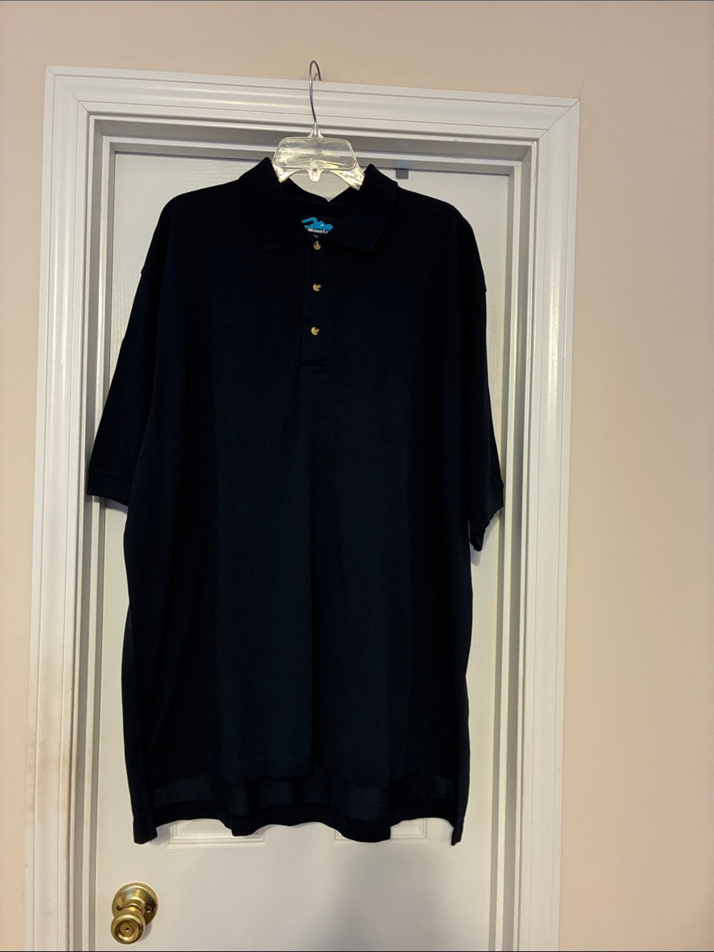 Men’s XXL Tri-Mountain Black Polo Shirt - Unbranded Comfort Fit